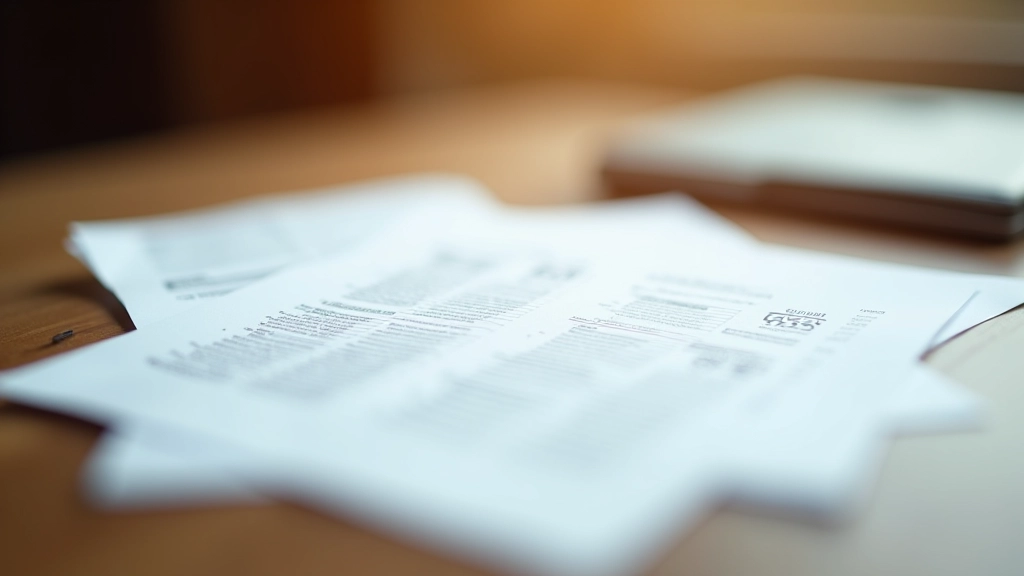 Tři bankovní výpisy rozložené na stole, finanční dokumenty