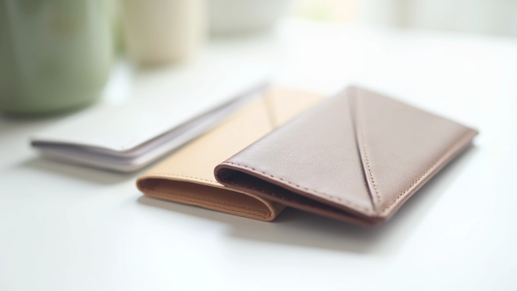 Přehledné složení tří peněženek s organizací finančních prostředků